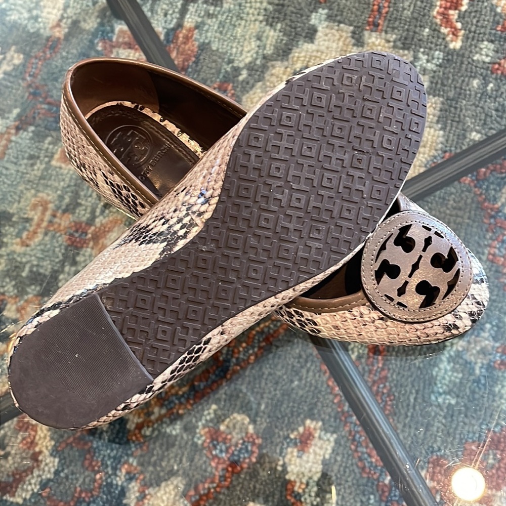Tory Burch Louisa Python Flats - image 8